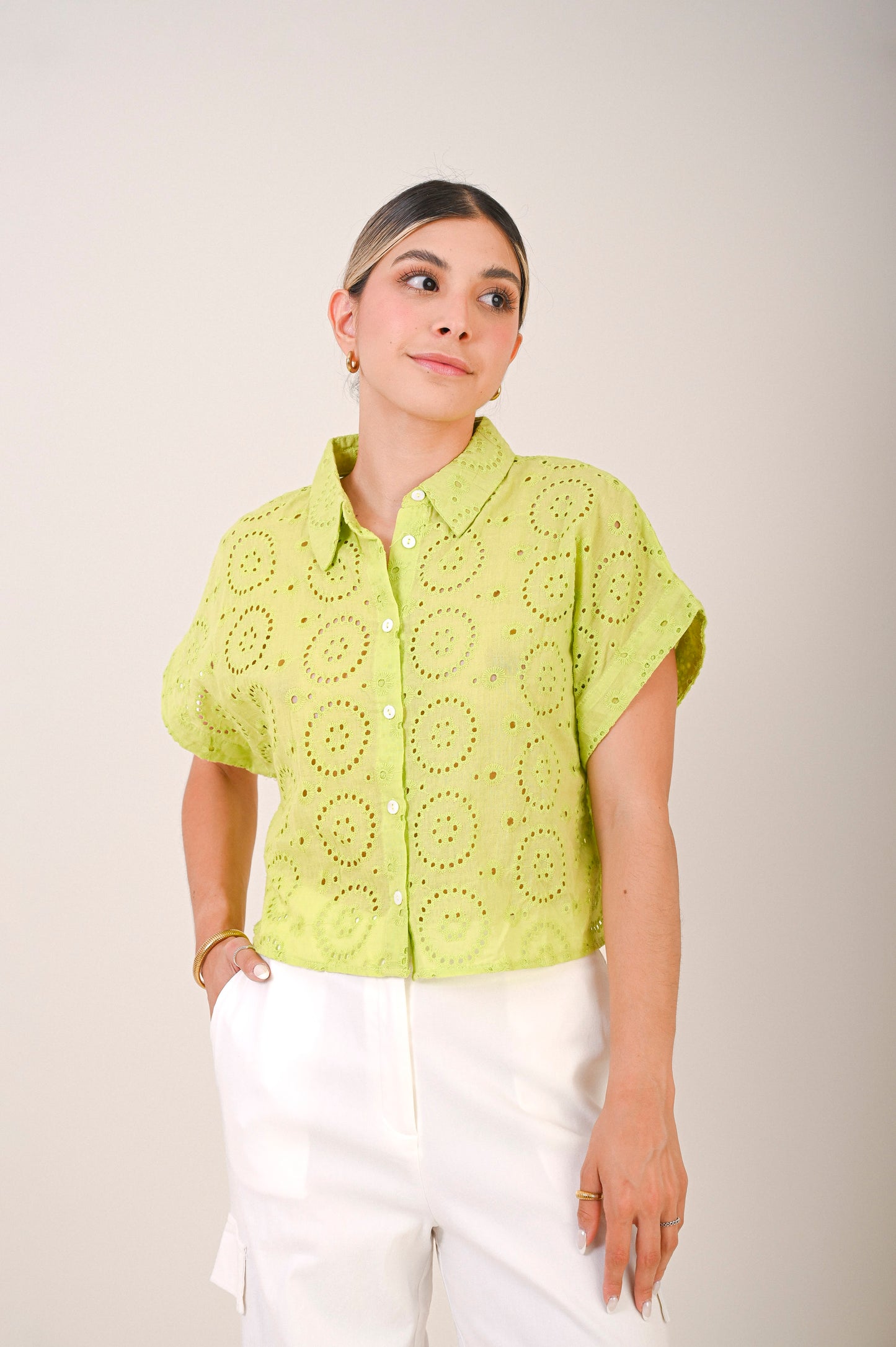 BLUSA MATCHA