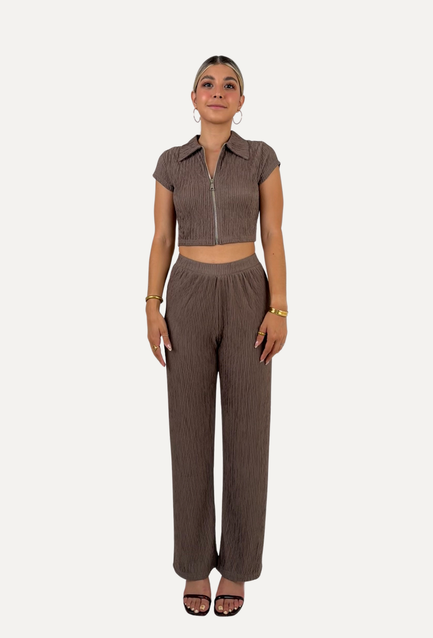 SET RUFFLE MOCHA