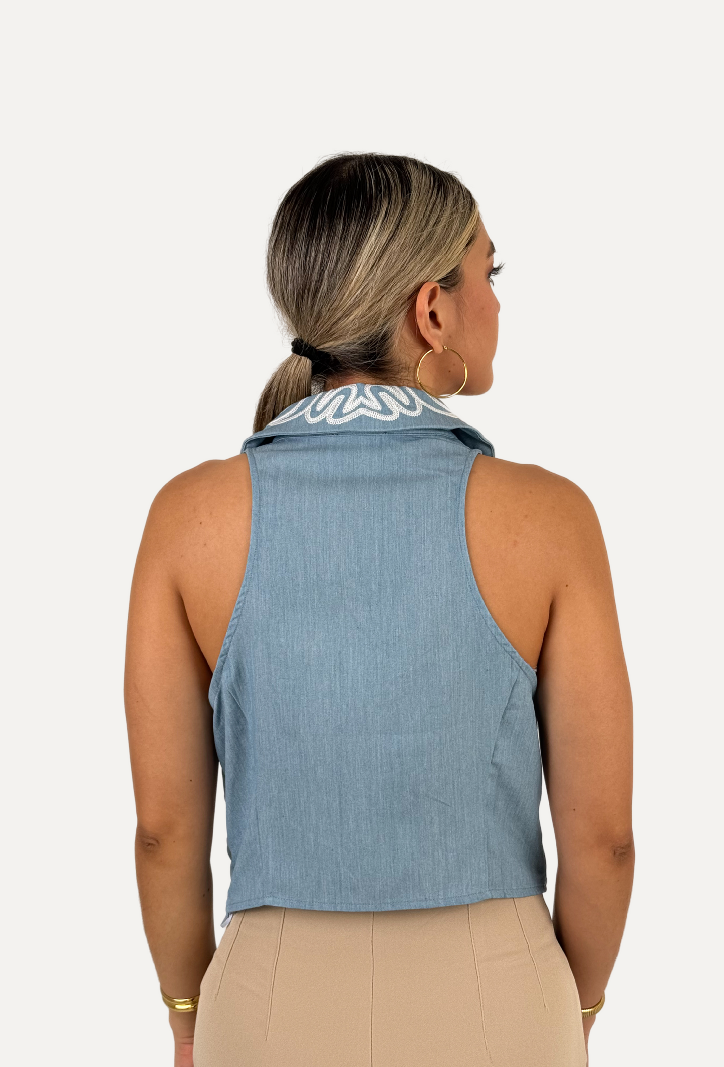 CHALECO DENIM