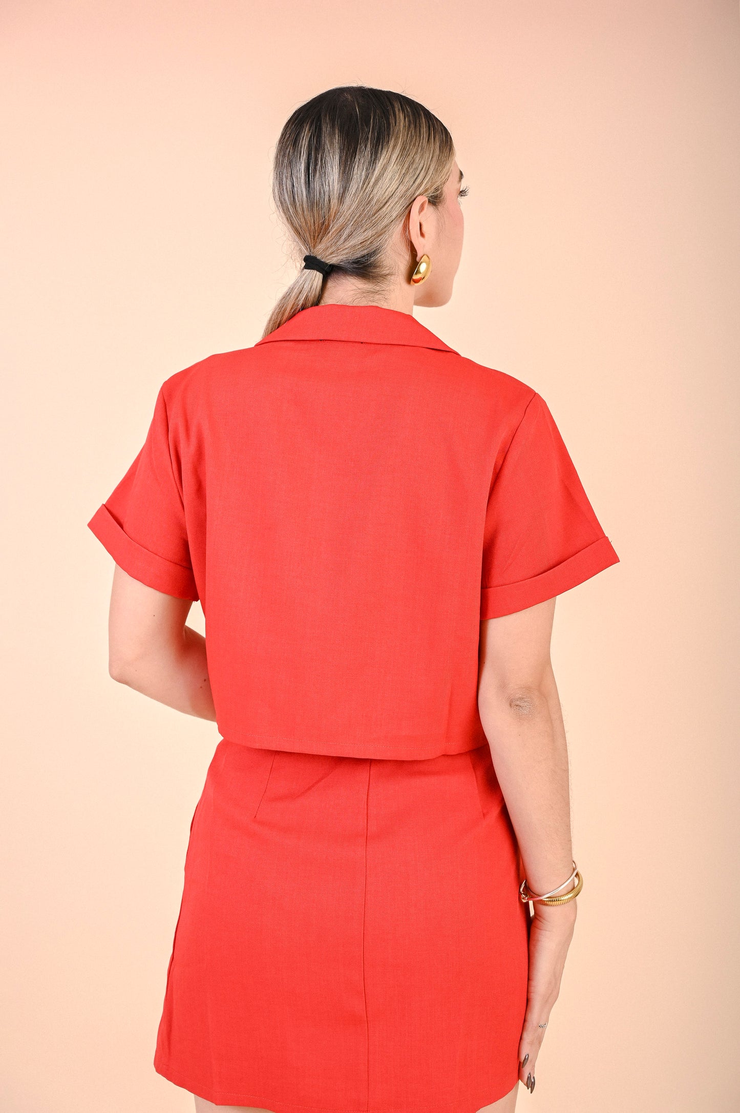 SET ROJO BORDADO