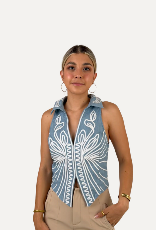 CHALECO DENIM
