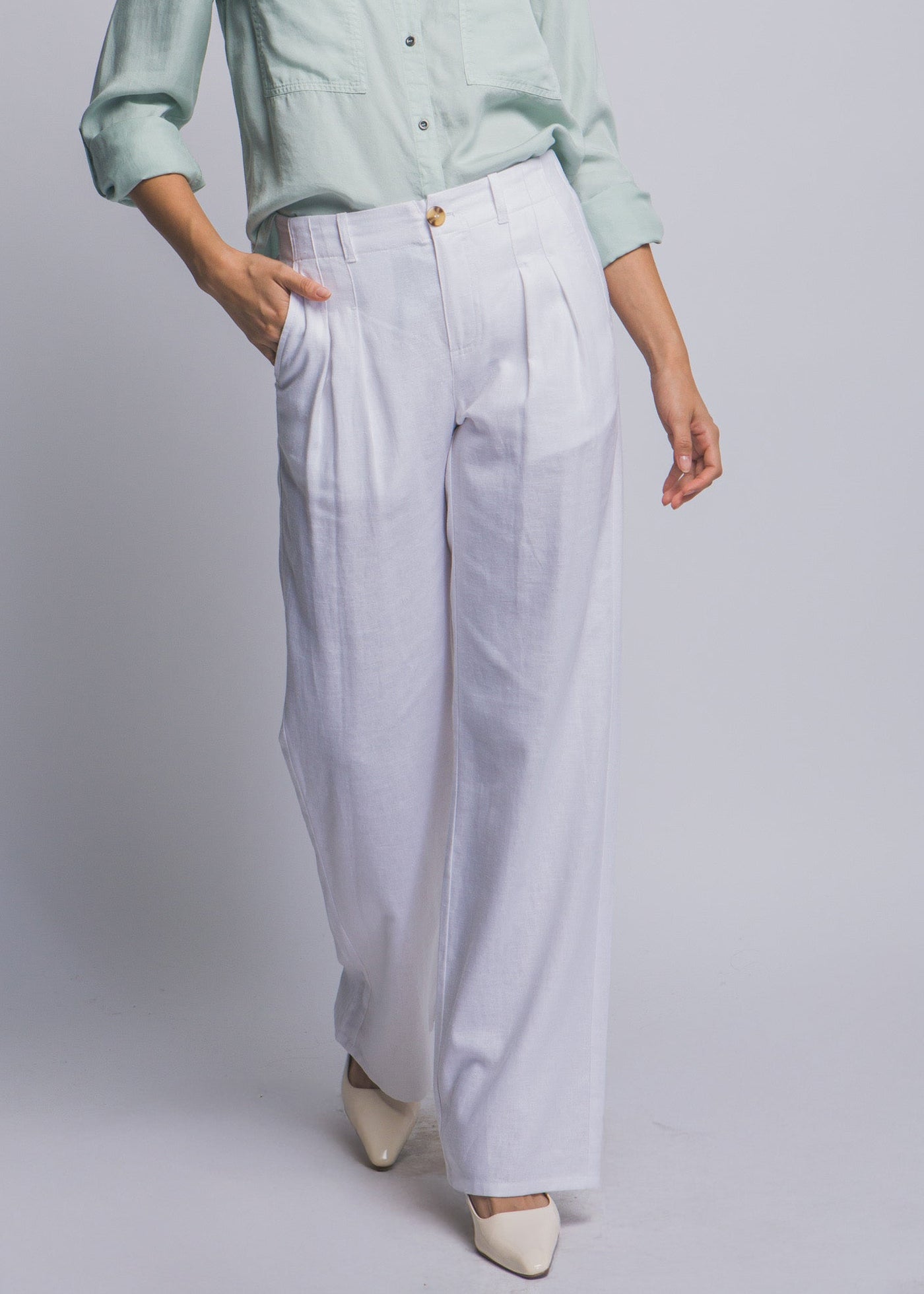 PANTALÓN BLANCO