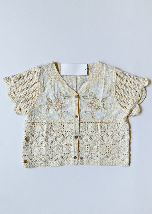 CROCHET BLUSA
