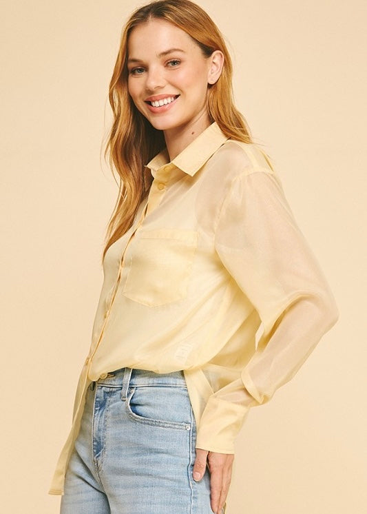 BLUSA BUTTER MESH