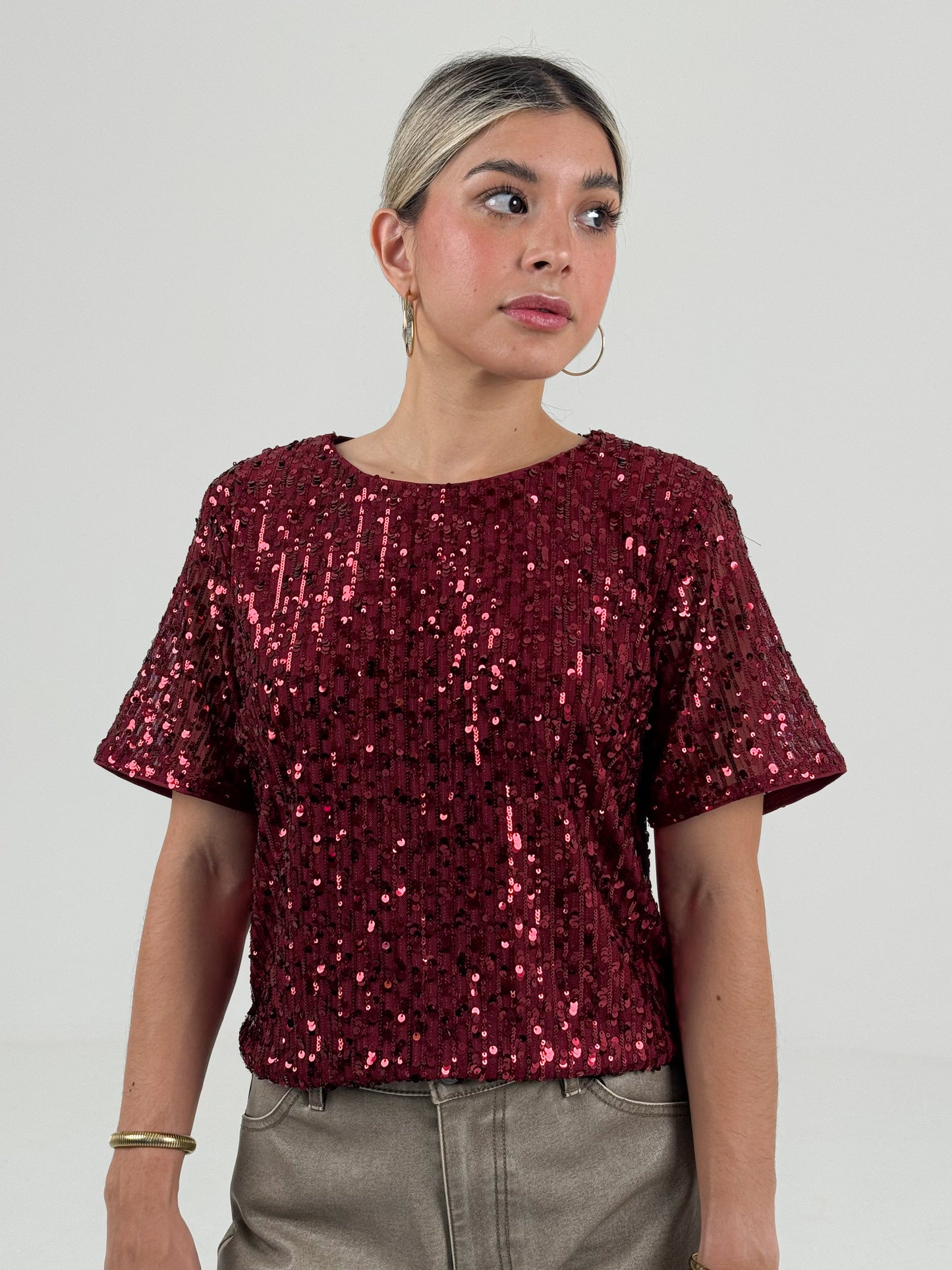 BLUSA SEQUIN