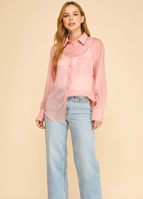 BLUSA ROSE MESH