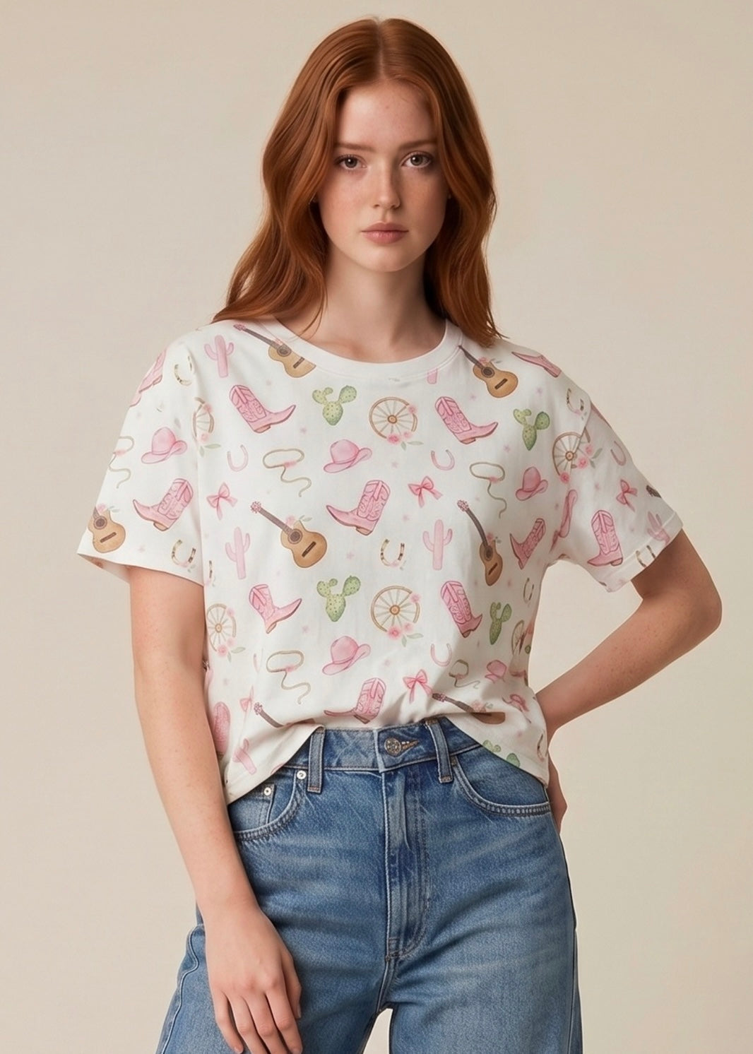 T-SHIRT COWGIRL