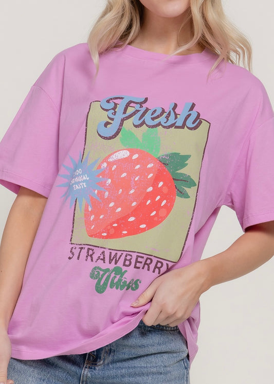 T-SHIRT ORCHID