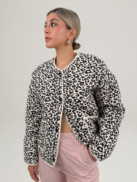 CHAMARRA LEOPARD