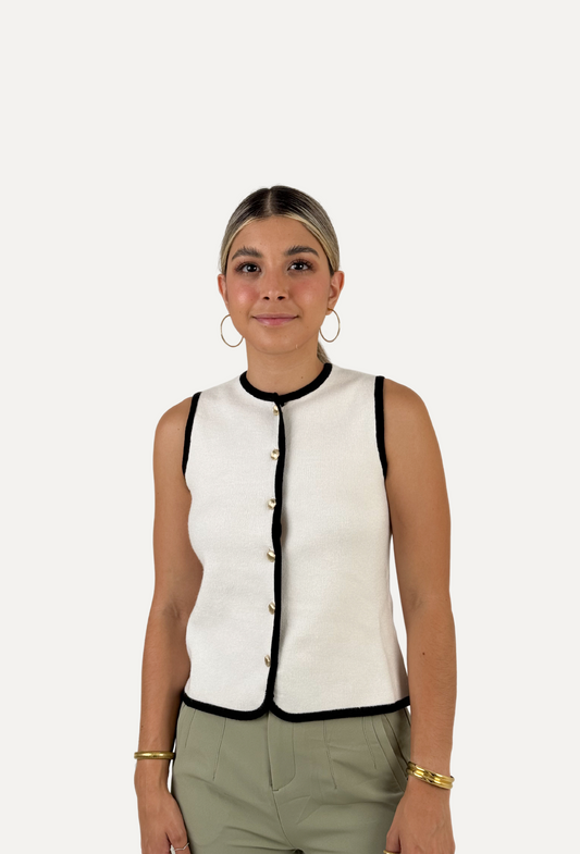 CHALECO BLANCO